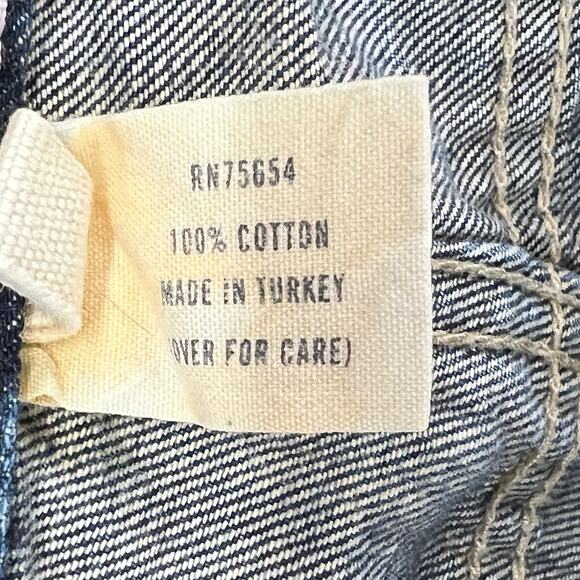 Ezra Fitch Abercrombie Y2K Jeans Womens 29 Blue Bootcut Low Rise Retro Classic - Picture 13 of 15